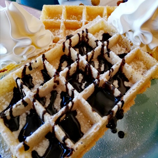 vegan and glutenfree Brussels waffle