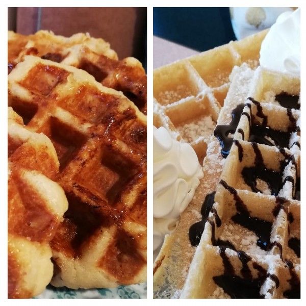 vegan Luikse en vegan en glutenvrije Brusselse wafel
