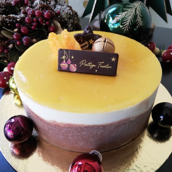 vegan cheesecake en chocolade ijstaart