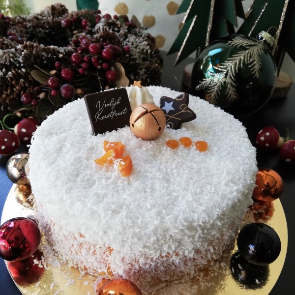 vegan mango en kokosijstaart