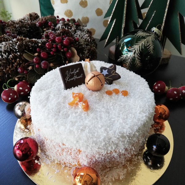 Gateau à la crème glacée végane coco - mangue